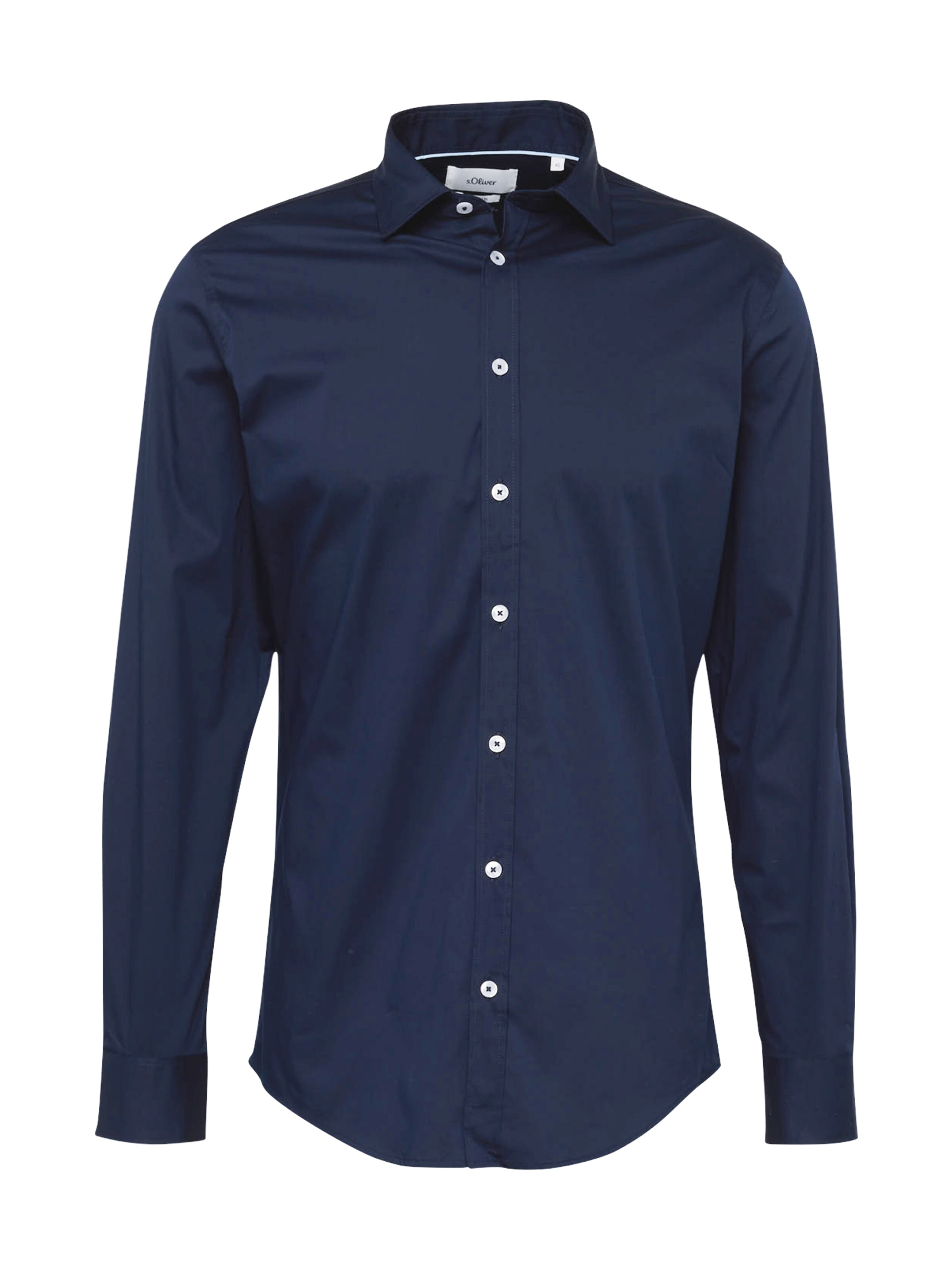 s.Oliver BLACK LABEL Chemise en bleu marine, Vue avec produit