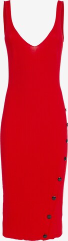 Influencer Dress in Red: front