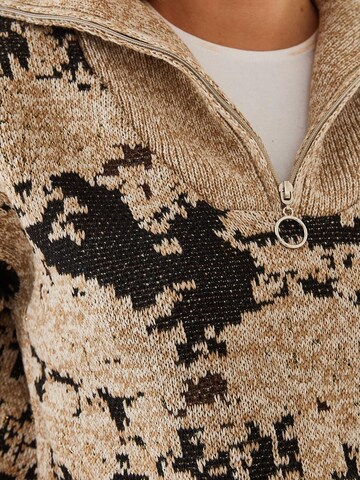 Bianco Lucci Pullover in Beige