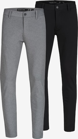 INDICODE JEANS Chino Pants in Grey: front