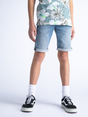 Petrol Industries Slimfit Jeans 'Tidalize' in Blauw: voorkant
