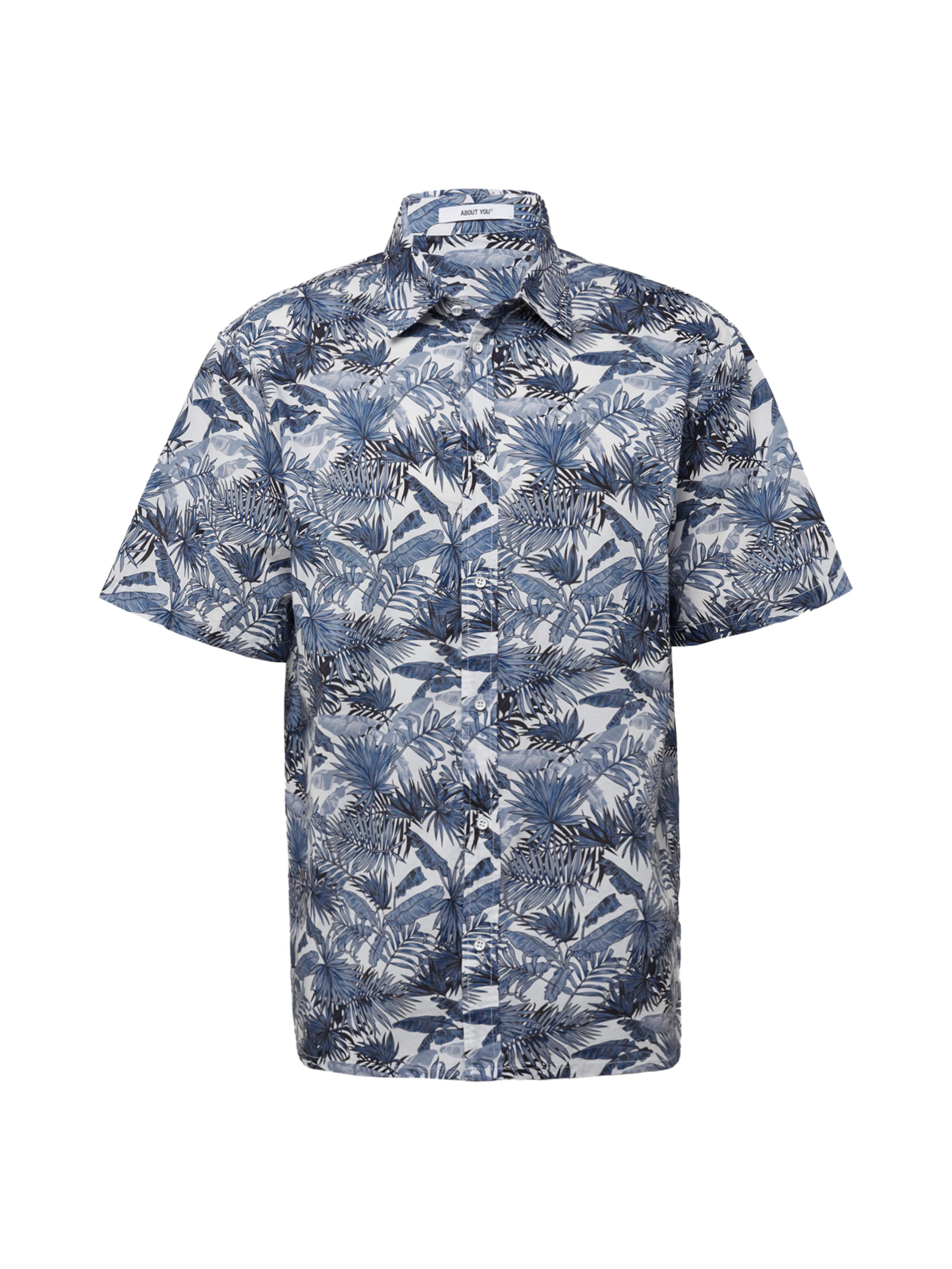 ABOUT YOU Rovný strih Košeľa 'Arthur' - Modrá: predná strana