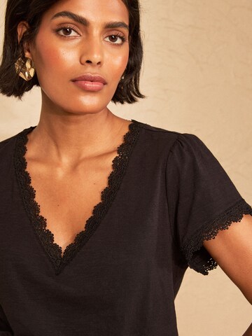 love & roses Shirt in Black