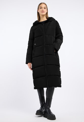 Frieda & Freddies NY Winter Coat 'Shelly Neo' in Black: front