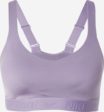 NIKE Bustier Sports-BH 'INDY' i lilla: forside