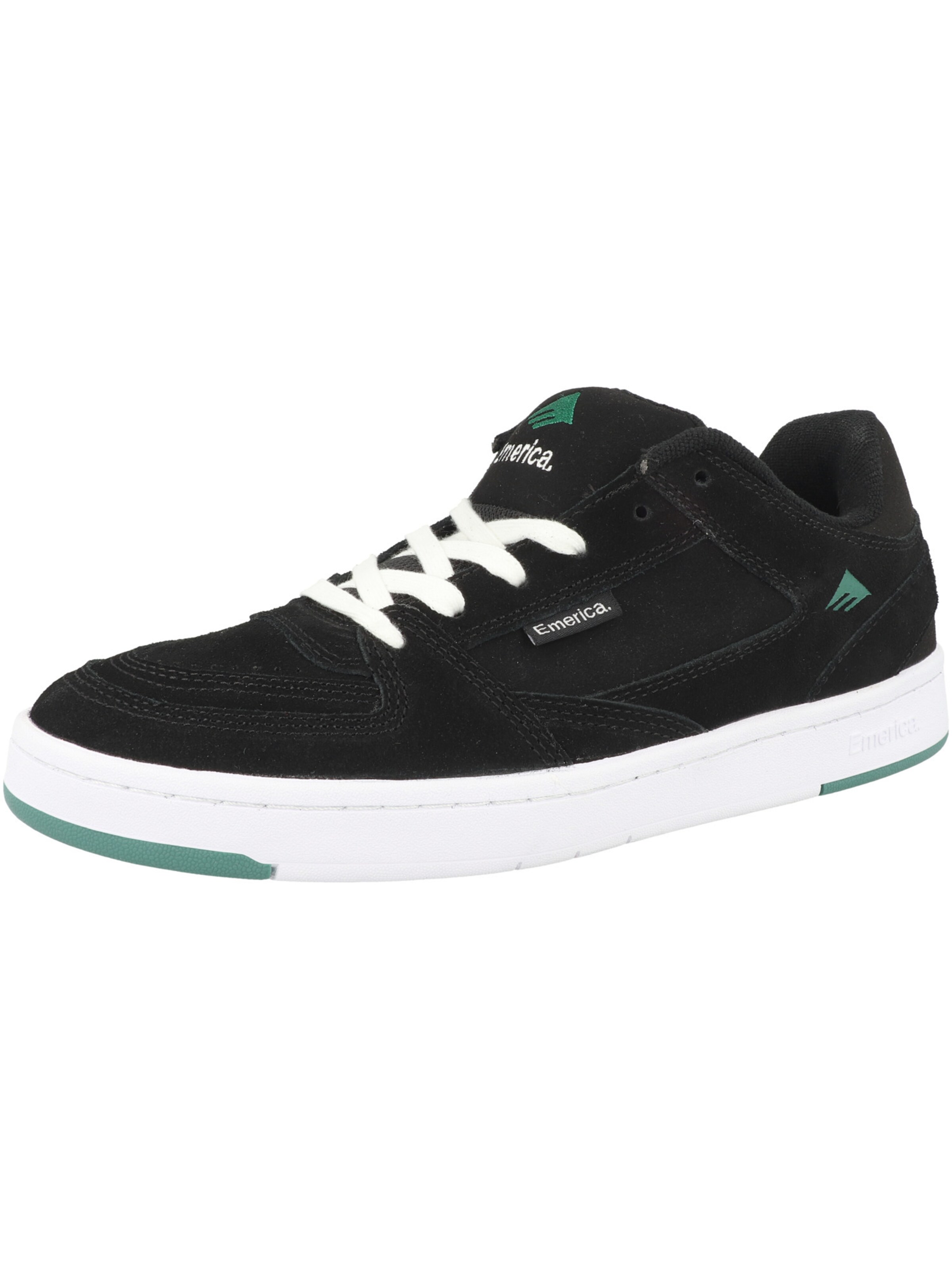 Baskets basses Emerica en noir : devant