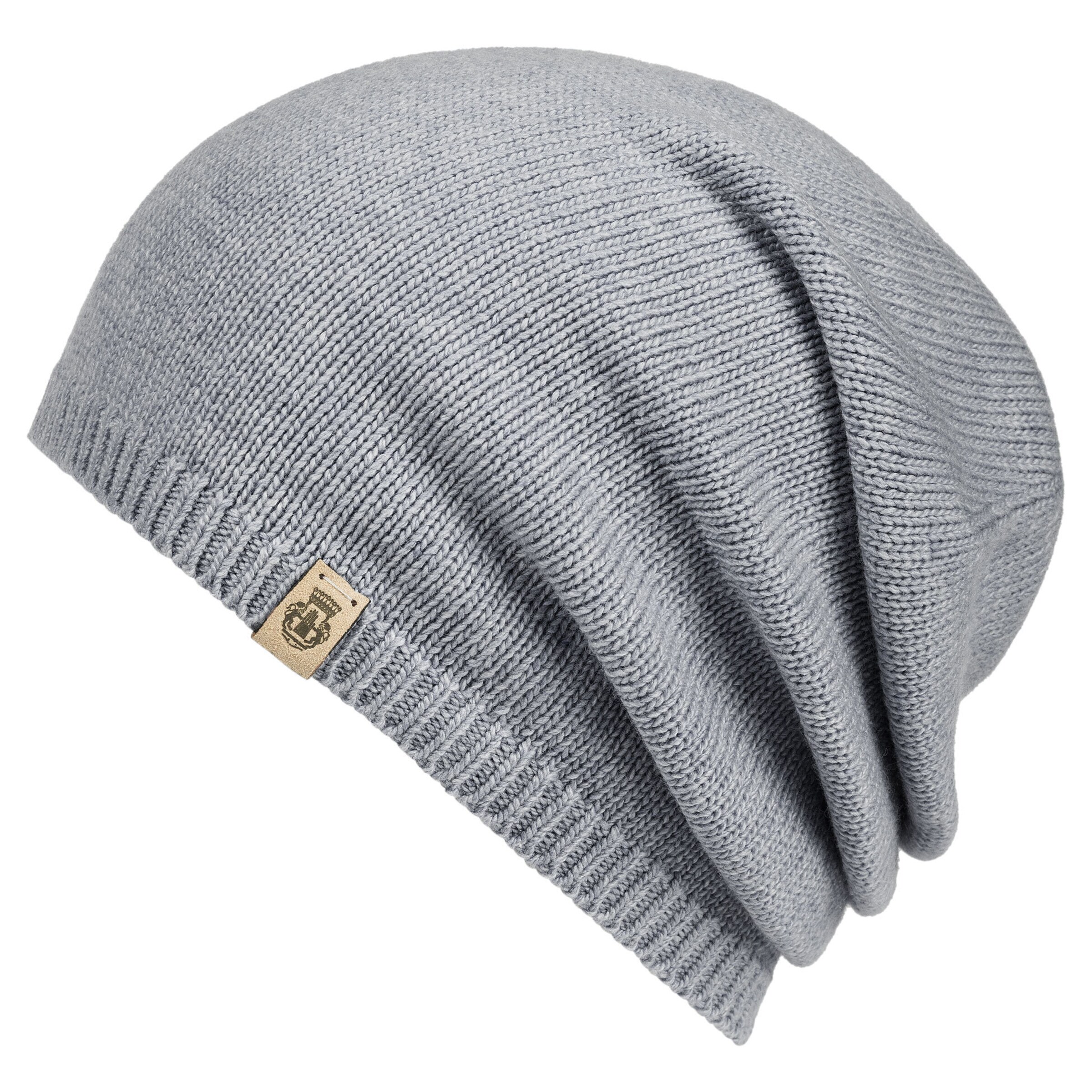 Roeckl Beanie Mütze 'ESSENTIALS' in Grau: Vorderseite