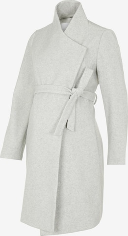 MAMALICIOUS Демисезонное пальто 'ROX' в Серый: спереди