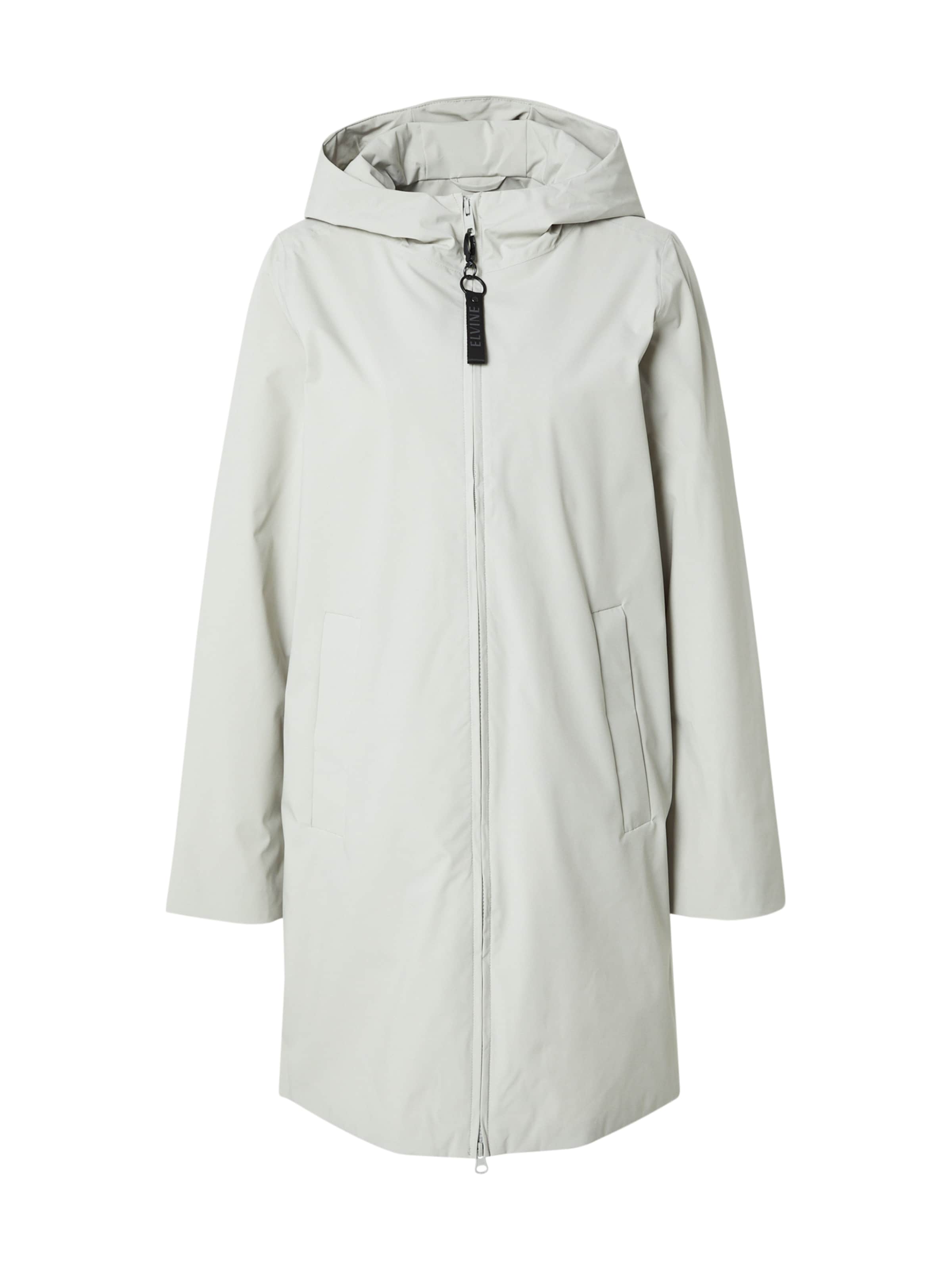 elvine Between-seasons coat 'Jonie' in Grey: front