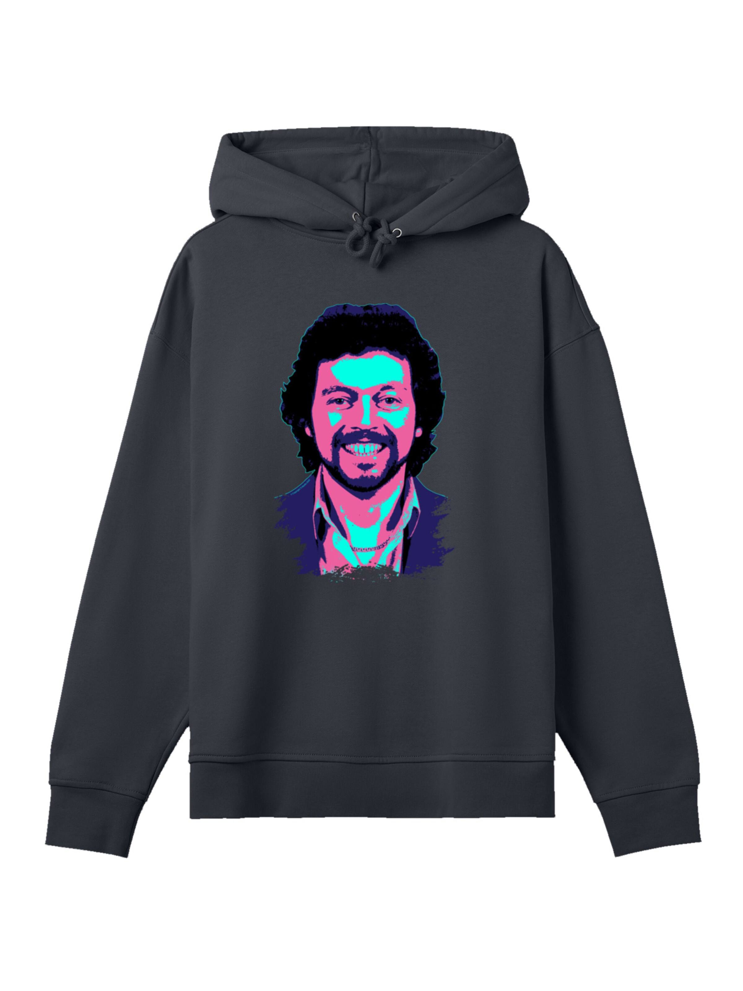 Sweat-shirt 'TV Times ' F4NT4STIC en noir : devant