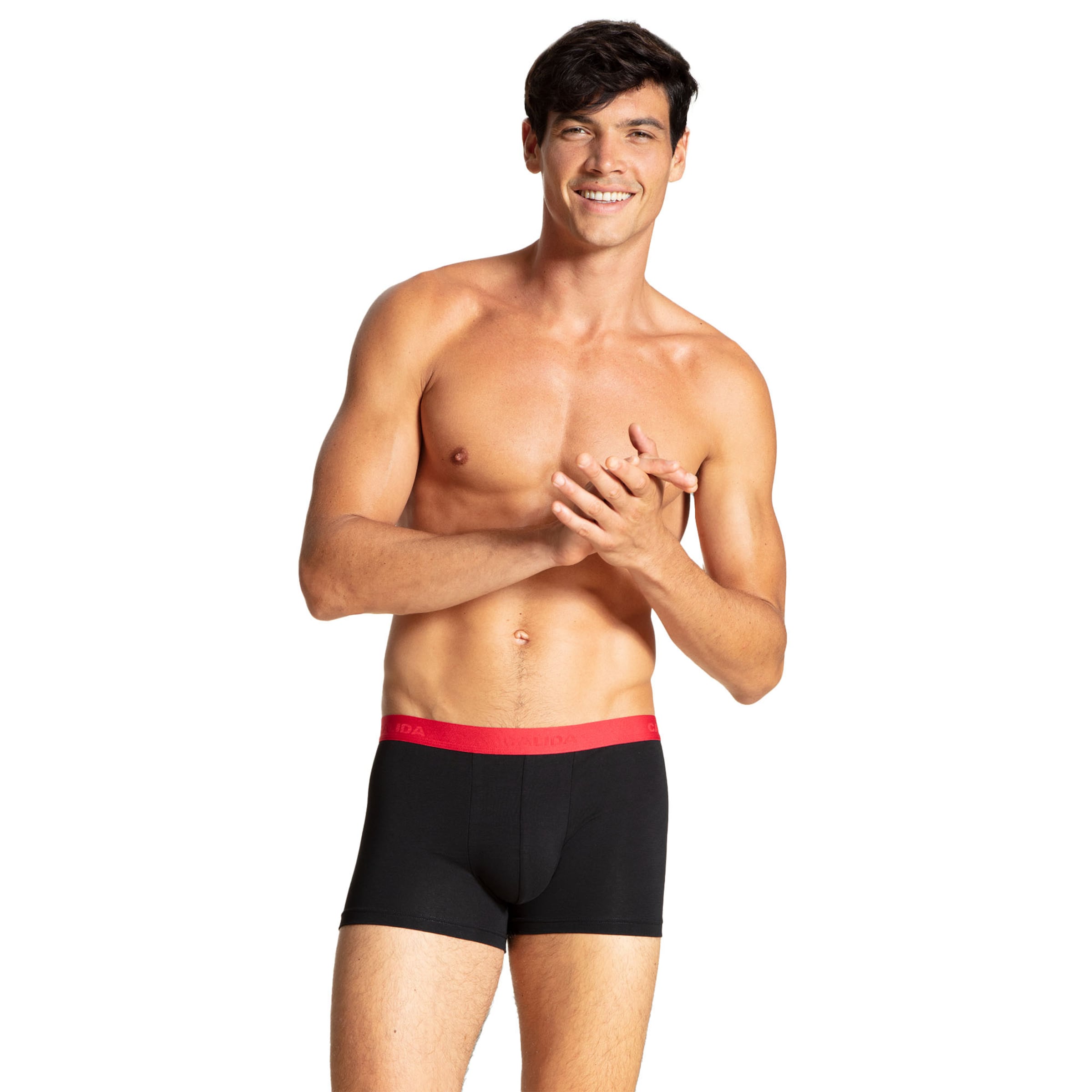 CALIDA Boksershorts 'Natural Benefit' i sort: forside