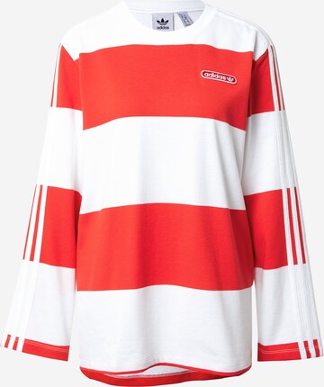 ADIDAS ORIGINALS Tréning póló 'Striped' - piros: elől