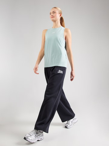 UNDER ARMOUR Wide Leg Sporthose in Schwarz