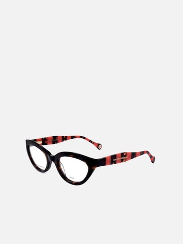 Carolina Herrera - Gafas de sol 'Carolina Herrera HER 0090 Havana red 50/21/145 WOMAN Eyewear Frame' en marrón