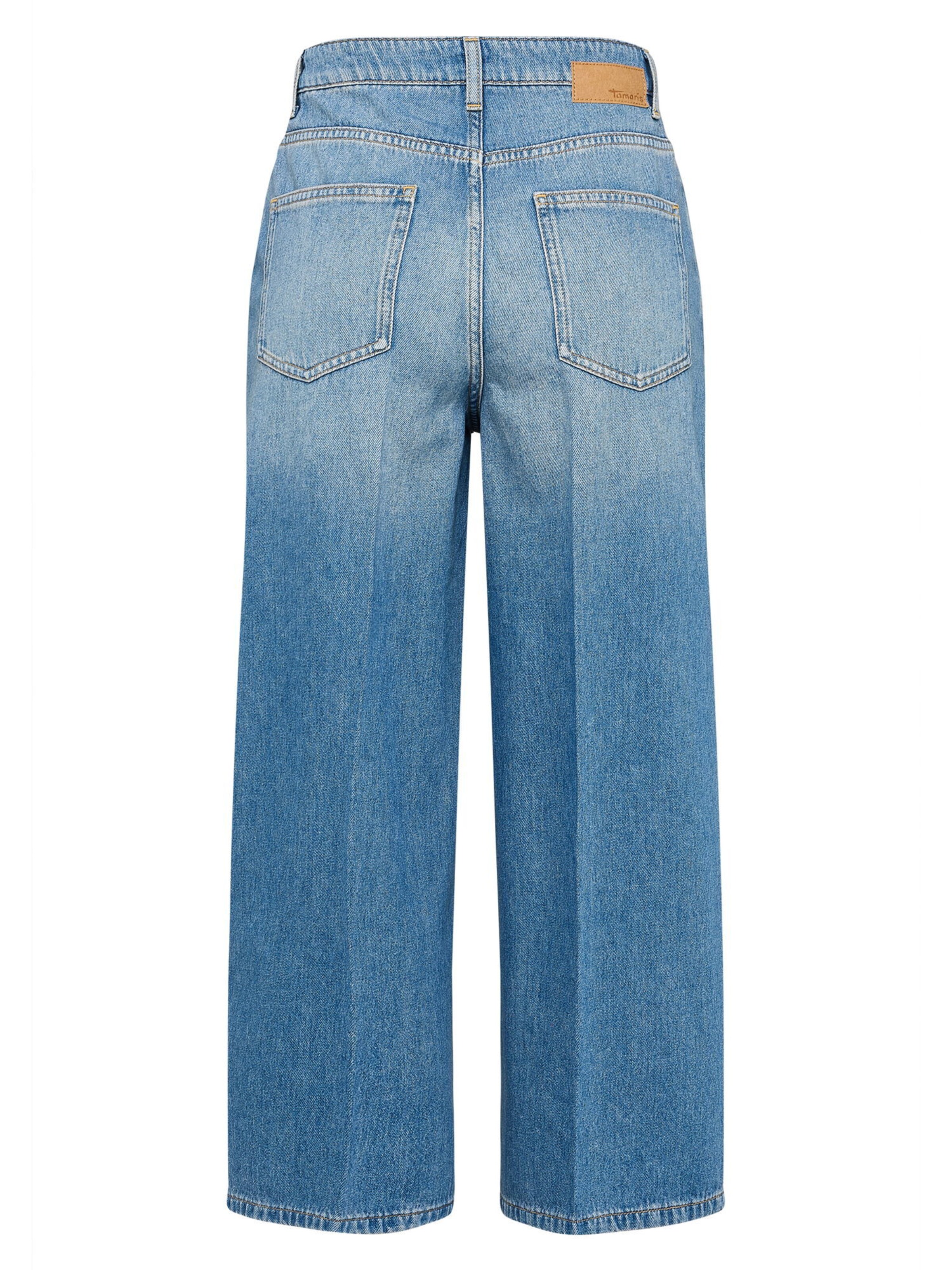 Wide Leg Jean Tamaris en bleu