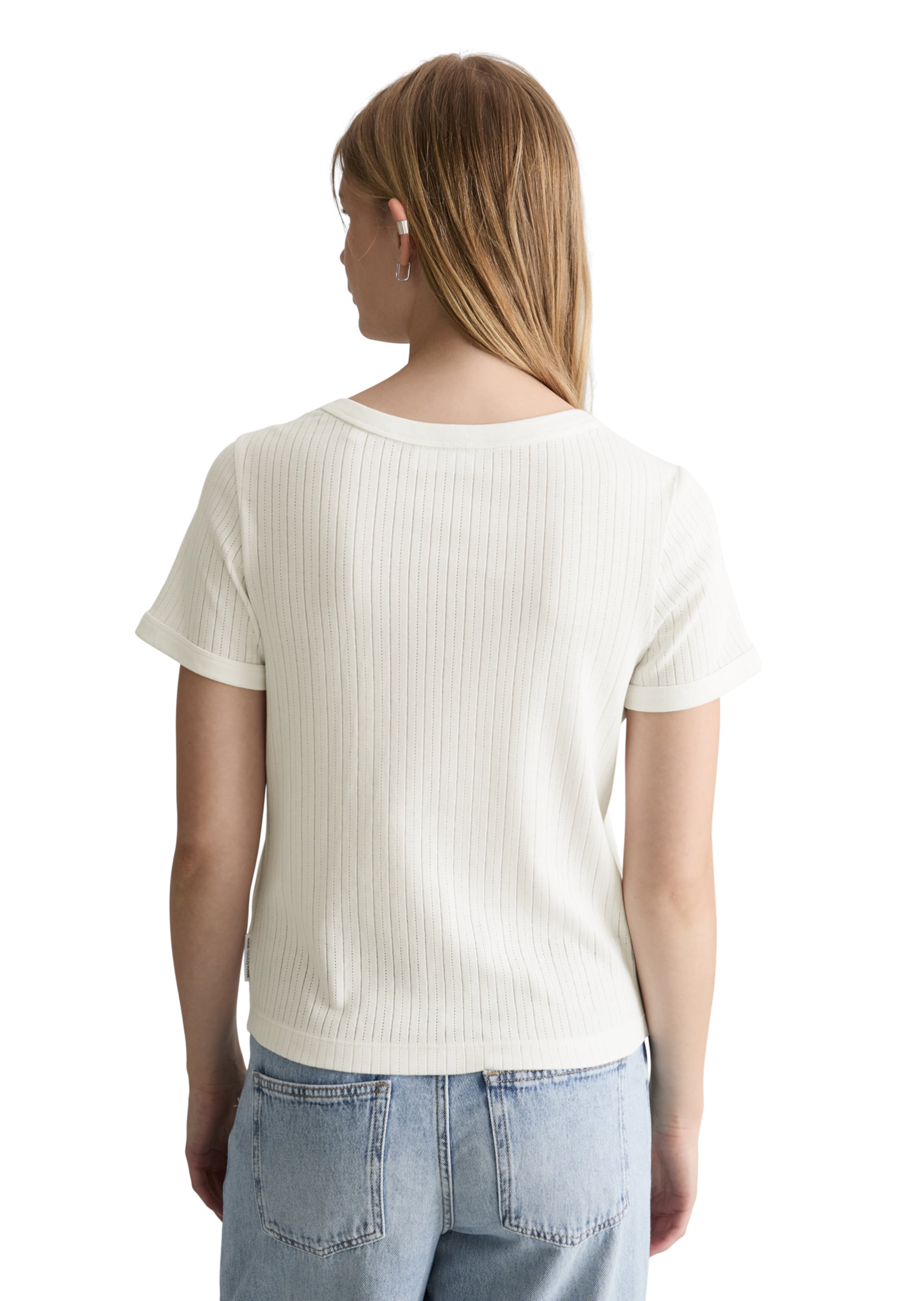 Marc O'Polo DENIM Gebreid vest in Wit