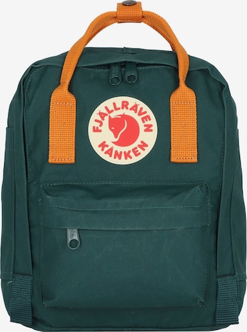 Zaino 'Kanken' di Fjällräven in verde: frontale