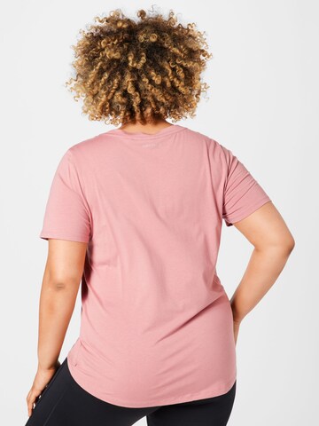 T-shirt fonctionnel Esprit Sport Curvy en rose