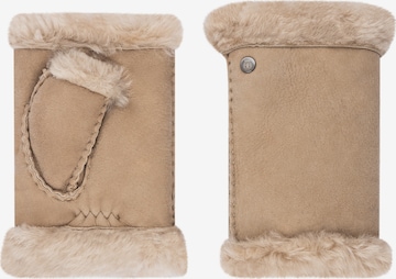 Manchettes 'WINNIPEG' Roeckl en beige : devant