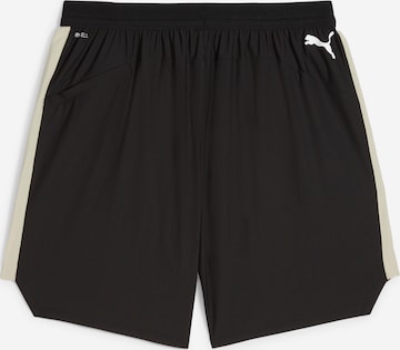 PUMA - Regular Calças de desporto 'Fuse 7' em preto