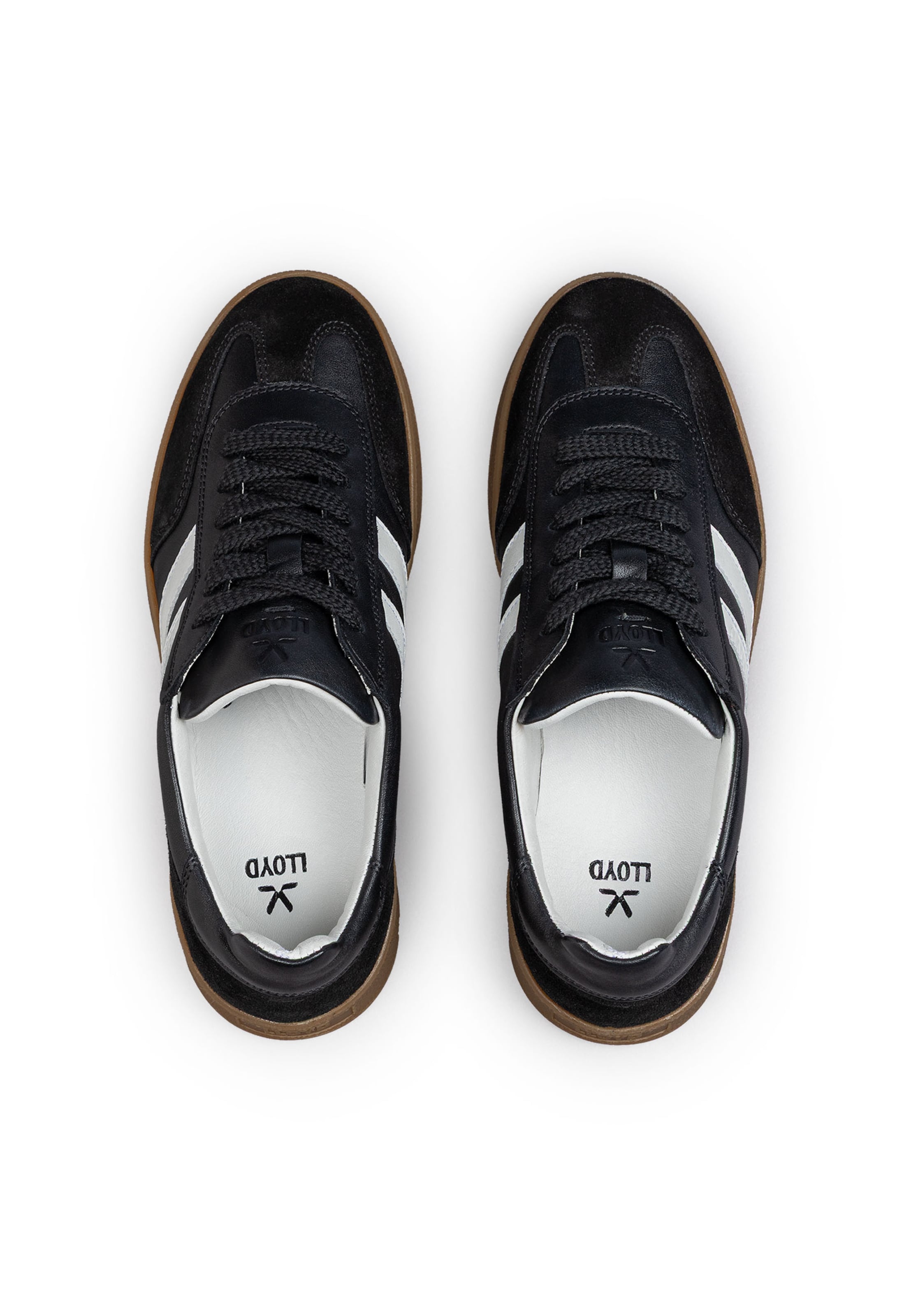 Baskets hautes LLOYD en noir