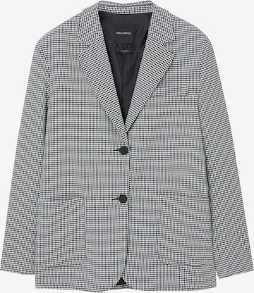Pull&Bear Blazer in Grey: front