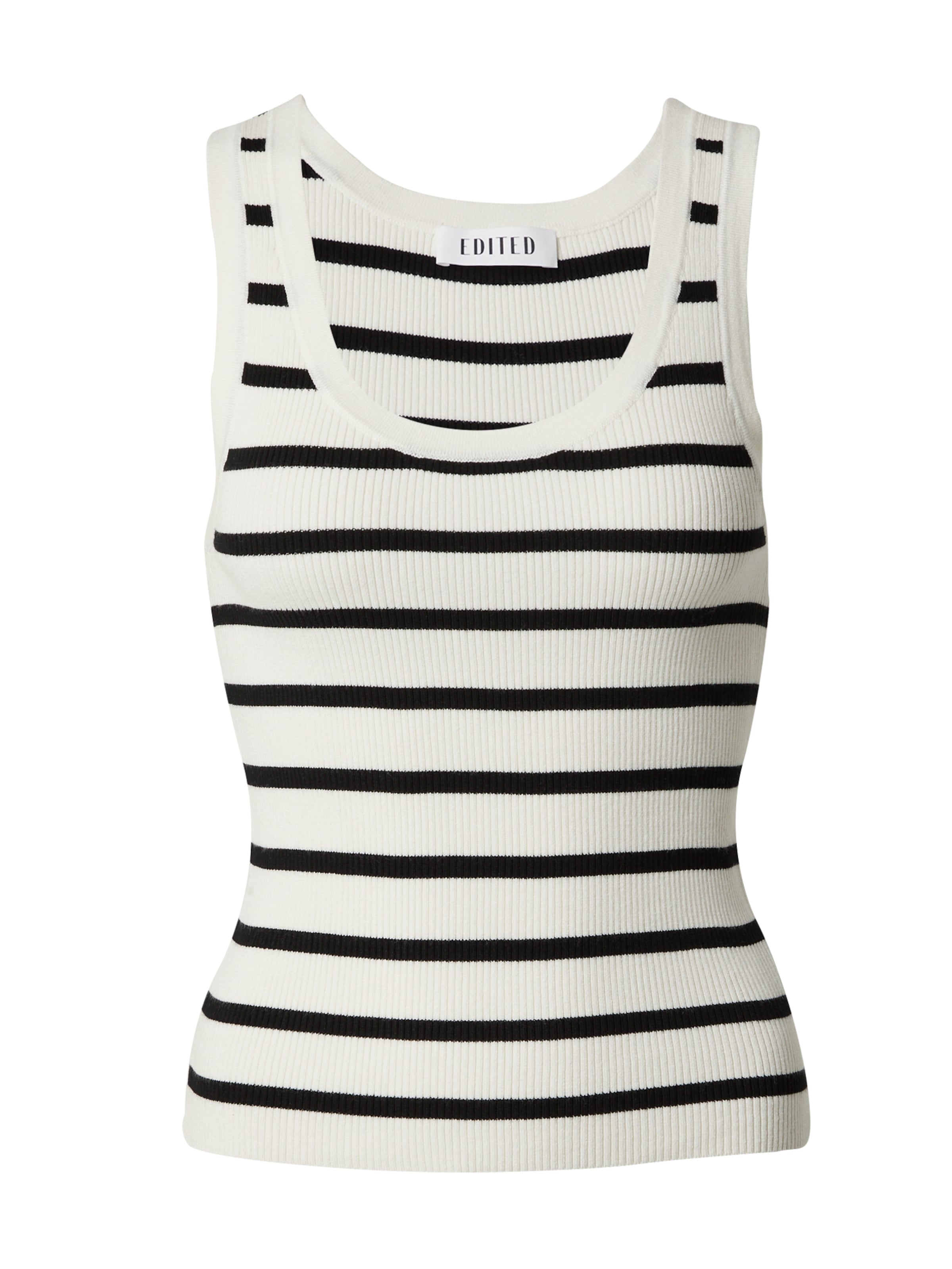 EDITED Knitted Top 'Maura' in Beige: front