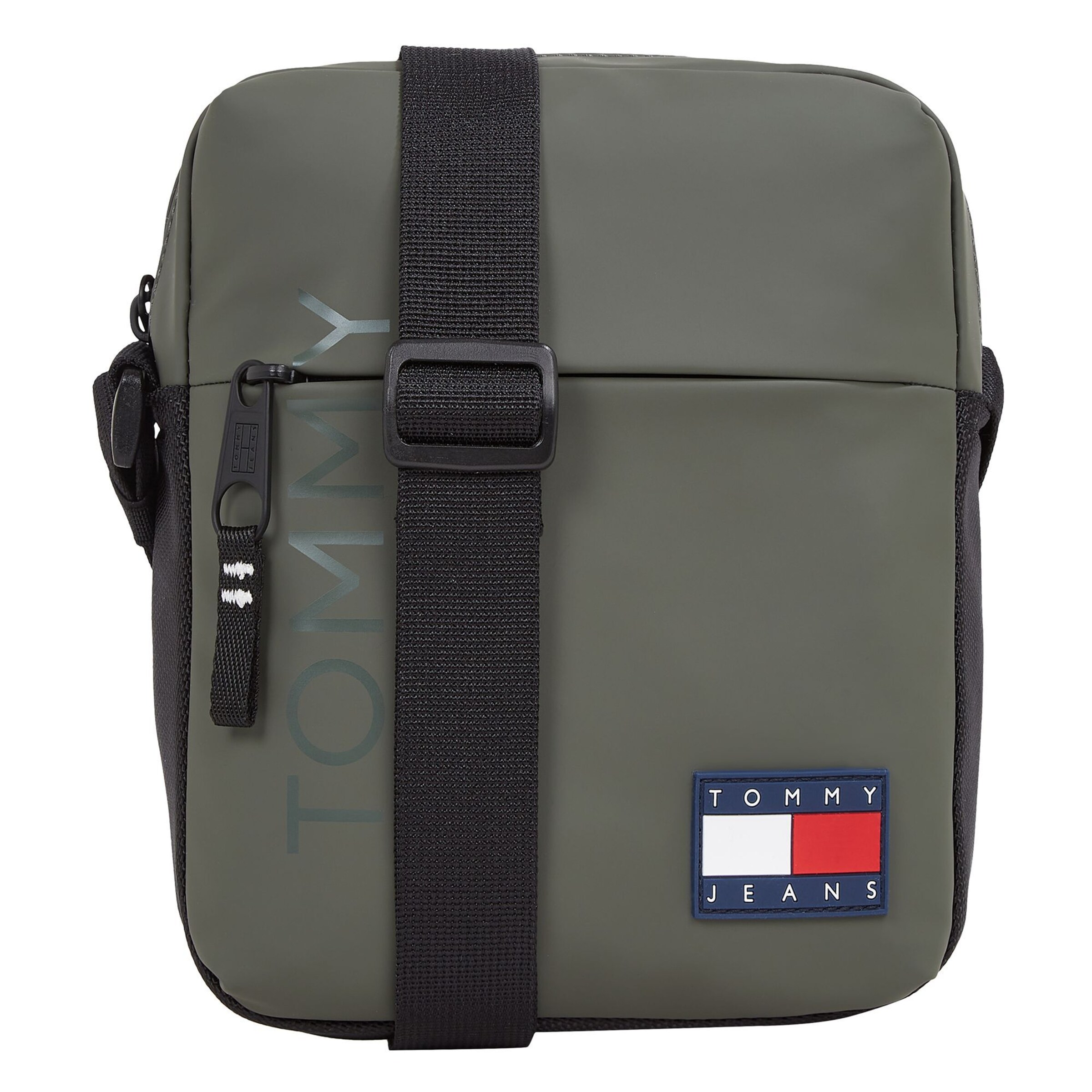 Tommy Jeans Crossbody Bag in Green: front
