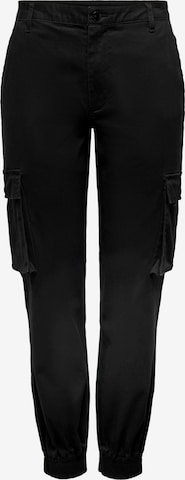 Regular Pantalon cargo 'Betsy' ONLY en noir : devant