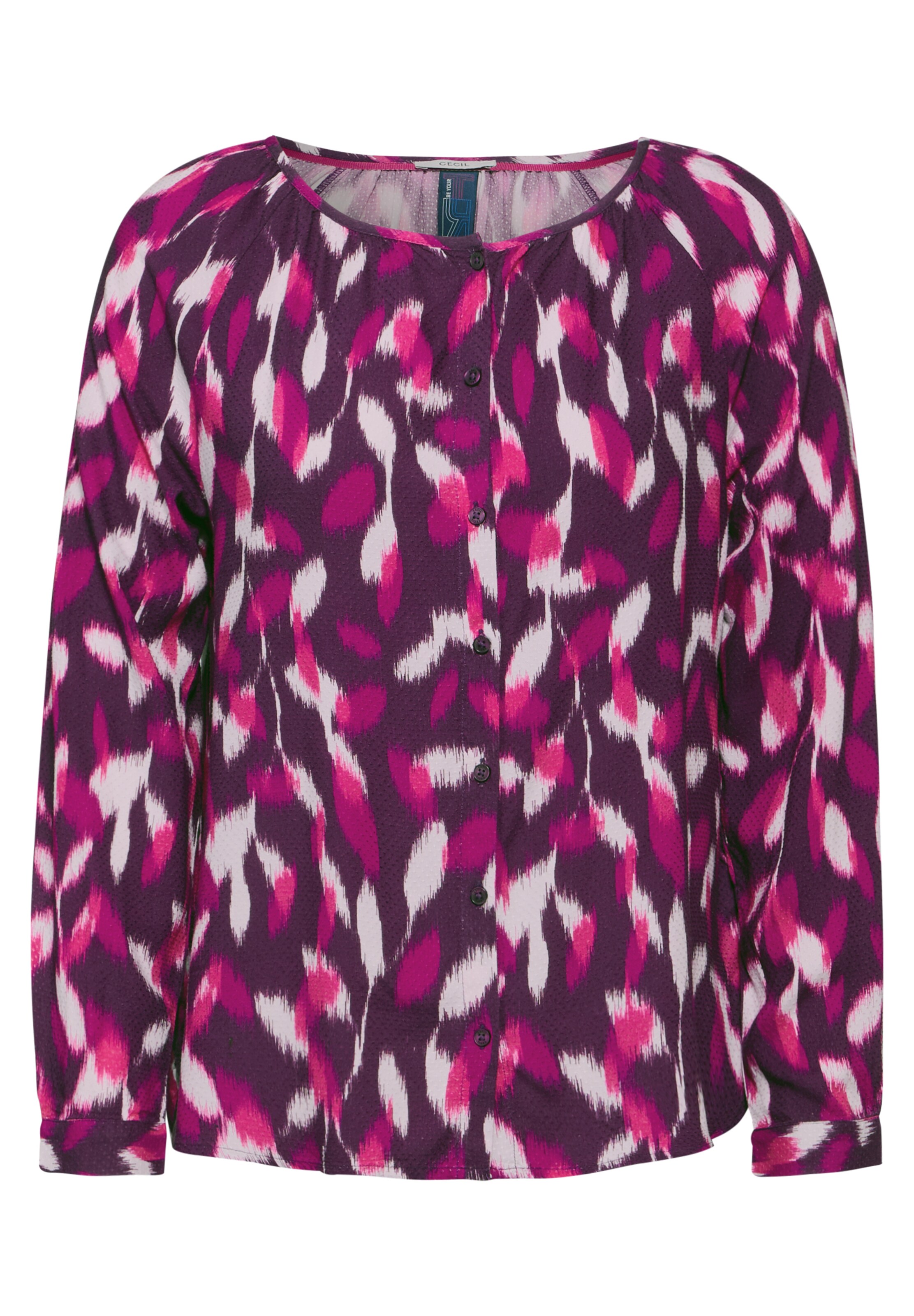 CECIL Bluse in Lila: Vorderseite