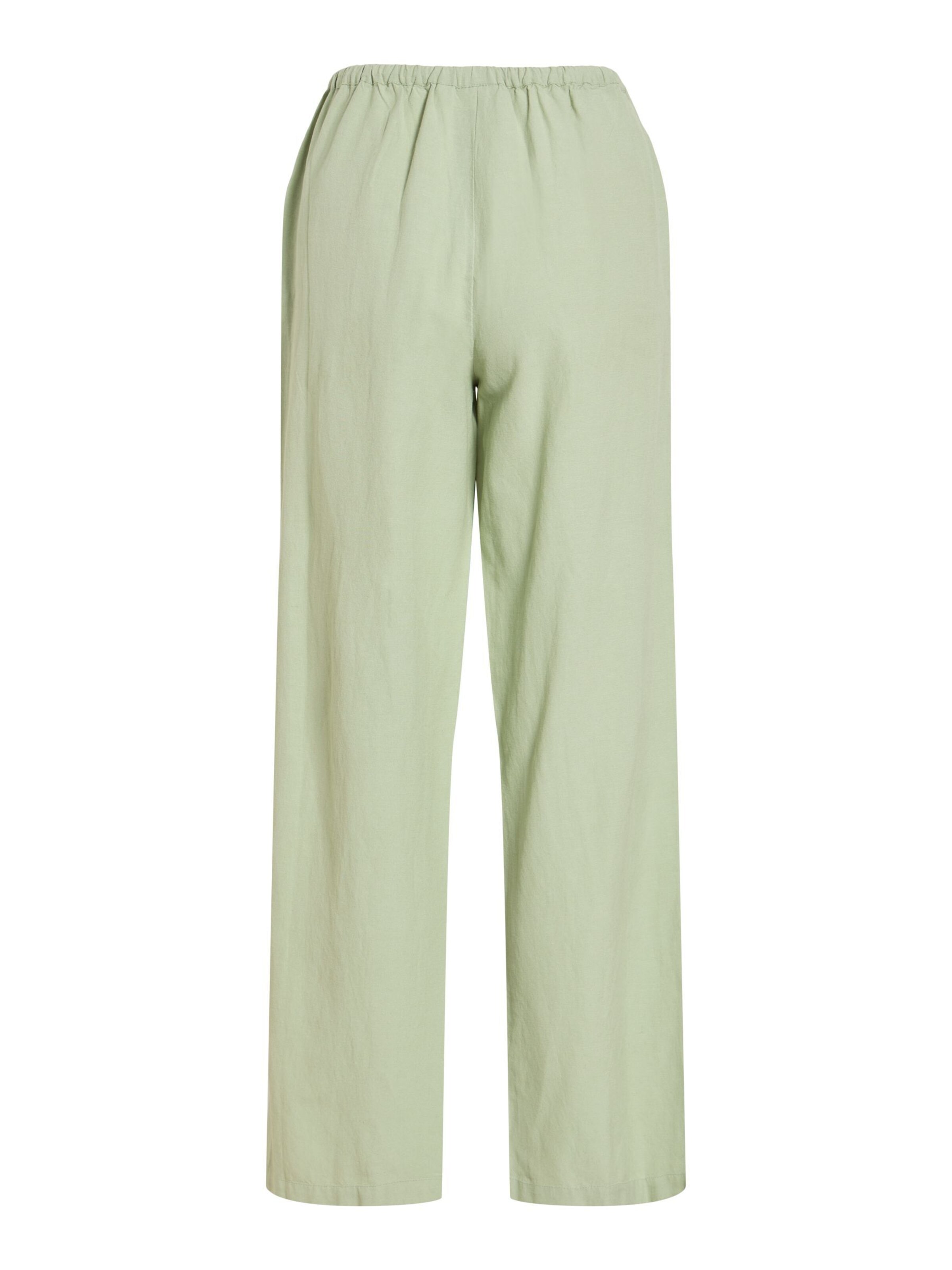 VILA Wide leg Pants in Green