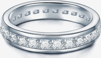 Trilani Ring in de kleur Zilver, Productweergave