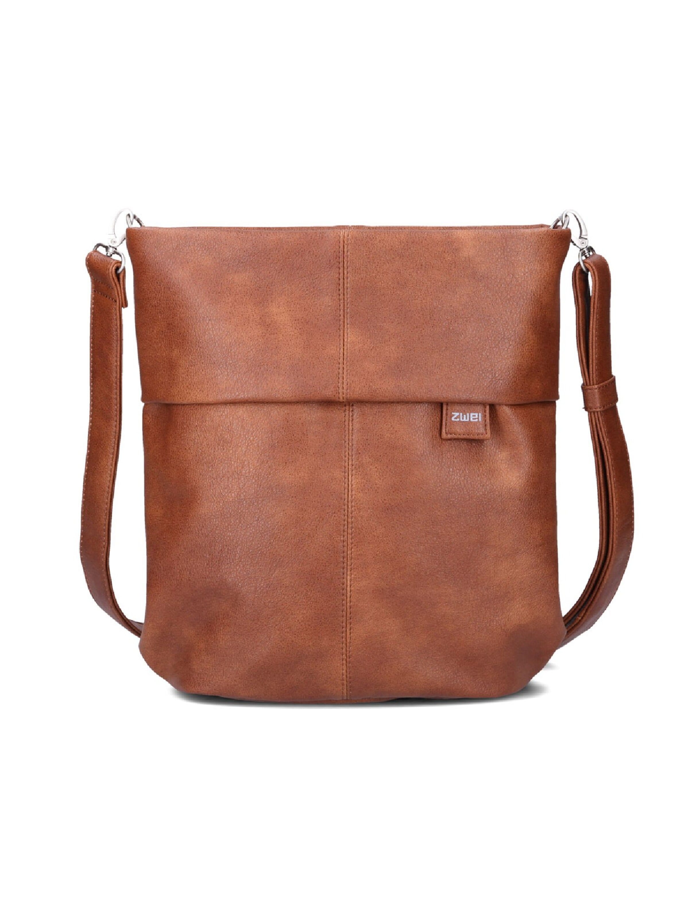 ZWEI Handbag 'MADEMOISELLE.M M12' in Brown: front
