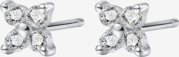 Boucles d'oreilles 'Daisy' Hey Happiness en argent : devant