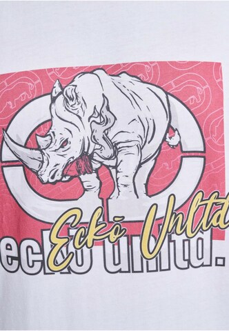T-Shirt 'Attack' Ecko Unlimited en blanc
