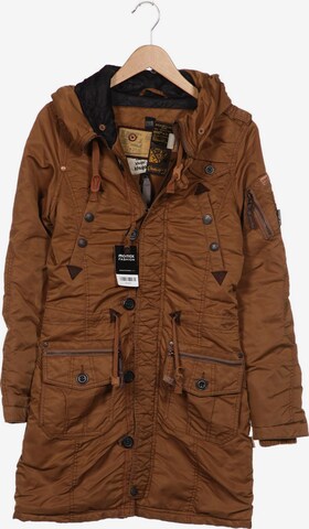 khujo Jacket & Coat in M in Brown: front