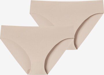 SCHIESSER Slip 'Invisible Light' in Beige: voorkant