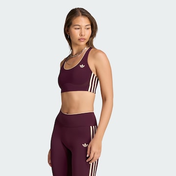 Bustino Reggiseno di ADIDAS ORIGINALS in rosso: frontale
