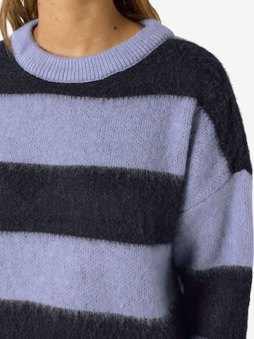 Noisy may Pullover 'NMSoff' i blå