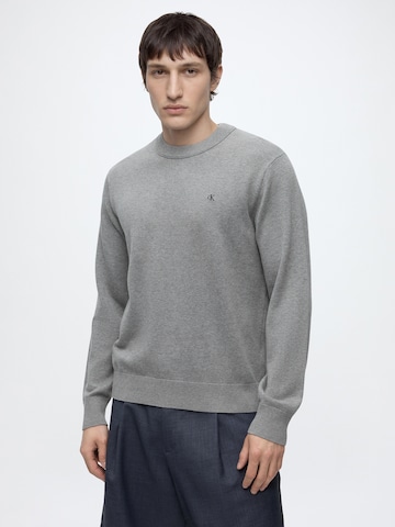Calvin Klein Jeans Πουλόβερ 'CLSC' σε γκρι: μπροστά