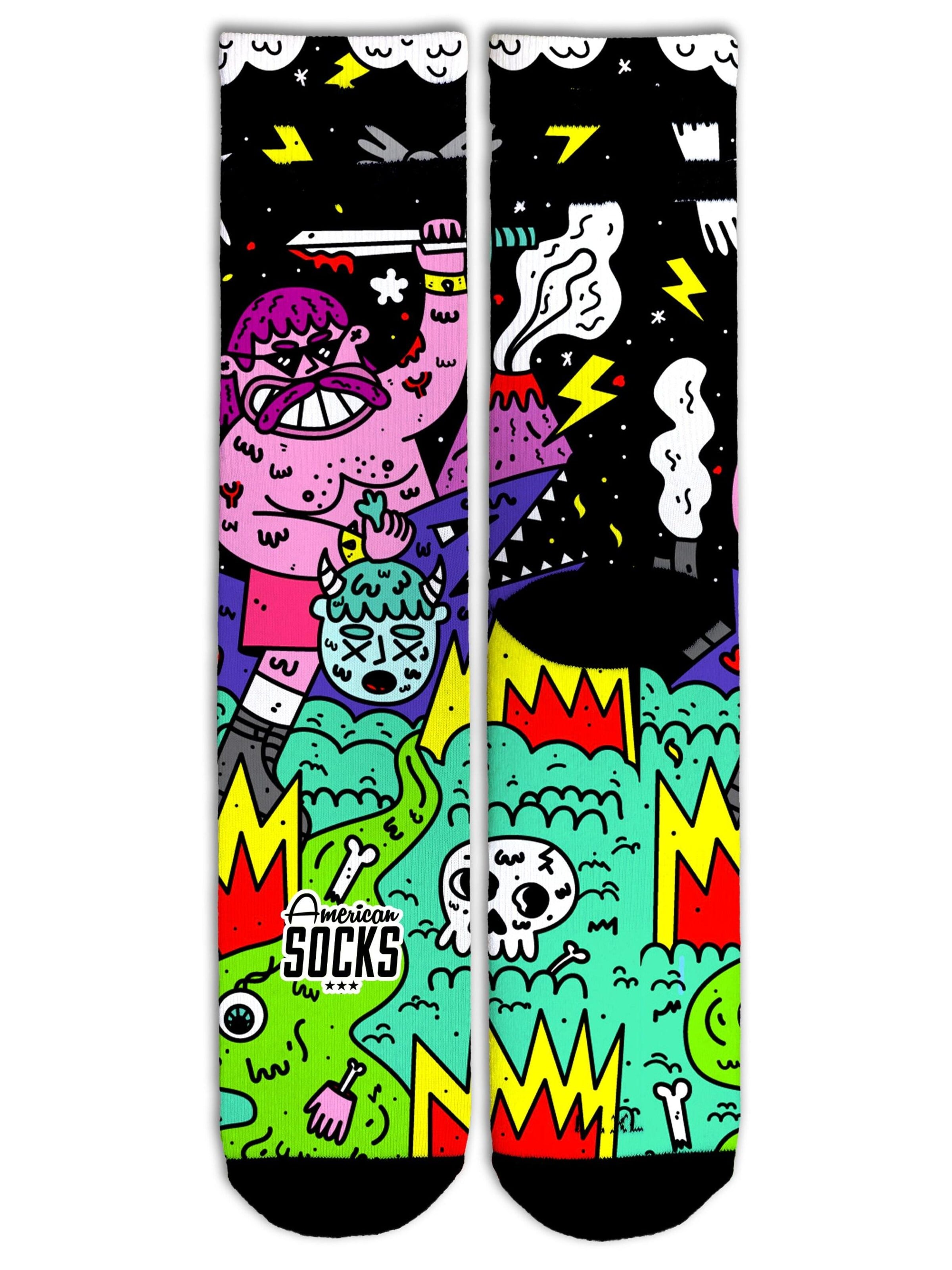 American Socks - Calcetines 'Barbarian' en Mezcla de colores