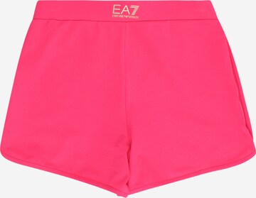 EA7 Emporio Armani Normální Kalhoty – pink