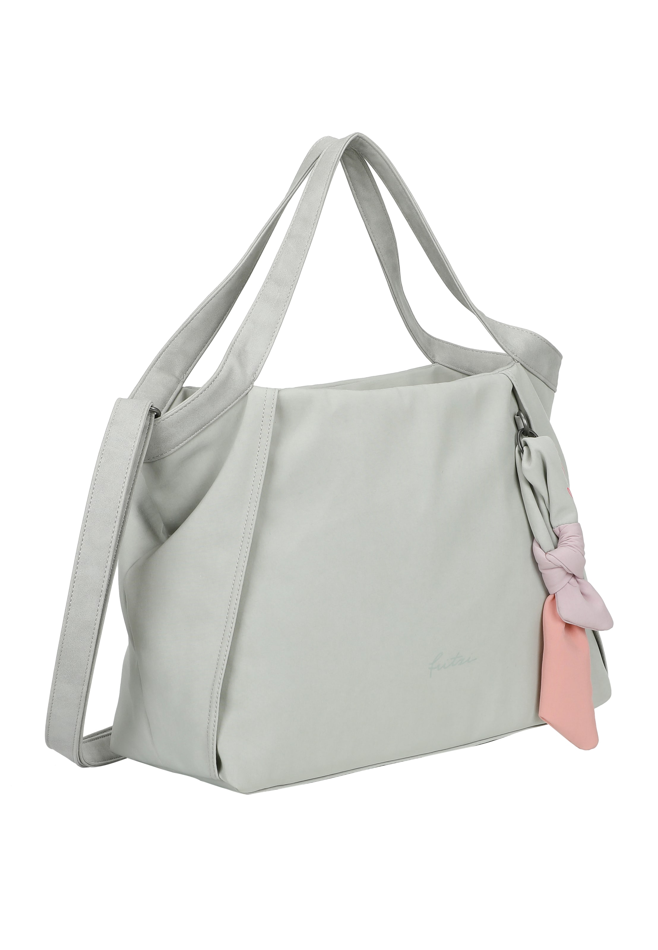 Fritzi aus Preußen Schultertasche 'Slouchy' in Grau