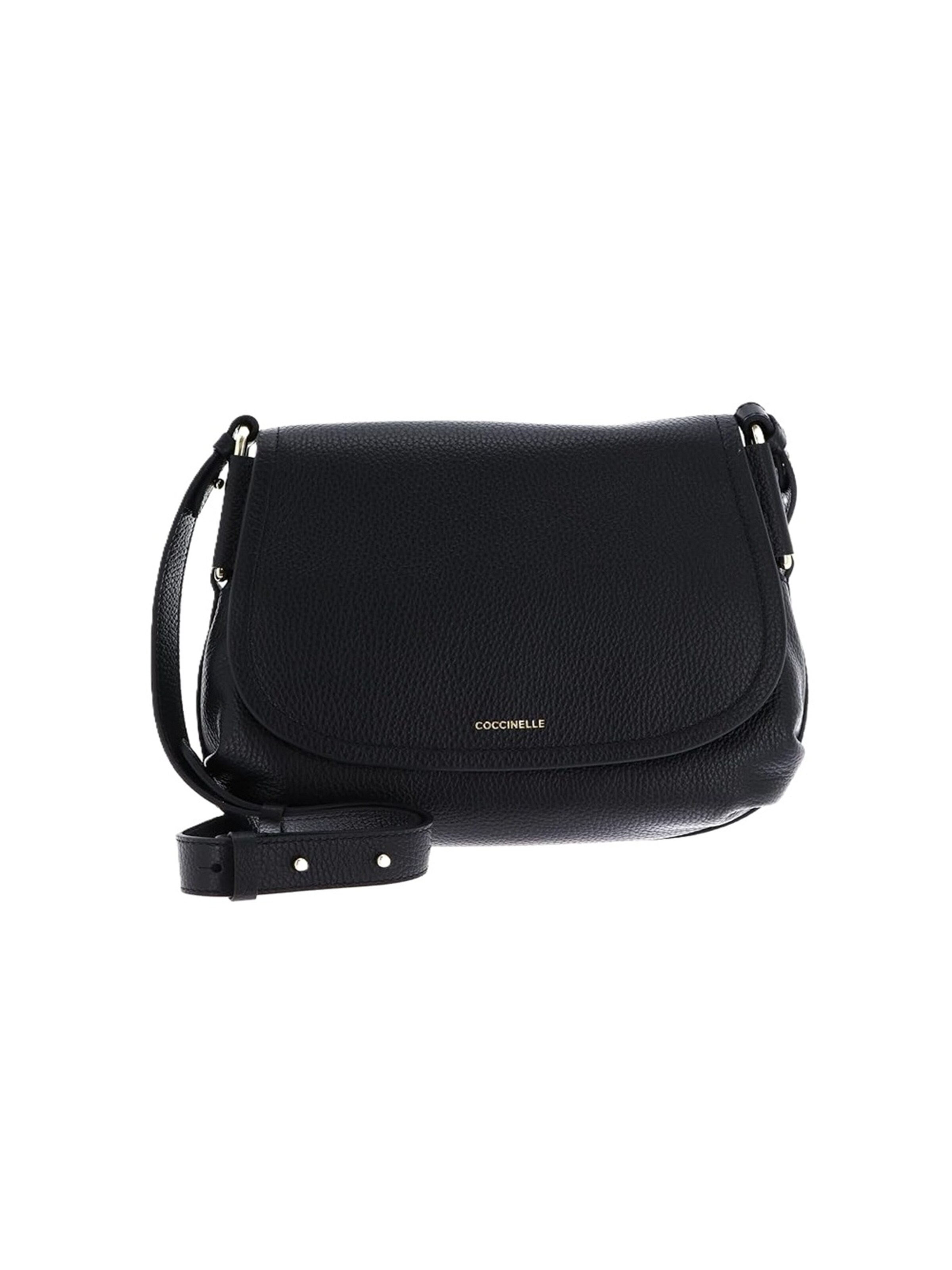 Coccinelle Schultertasche 'E1T95150201' in Schwarz: Vorderseite