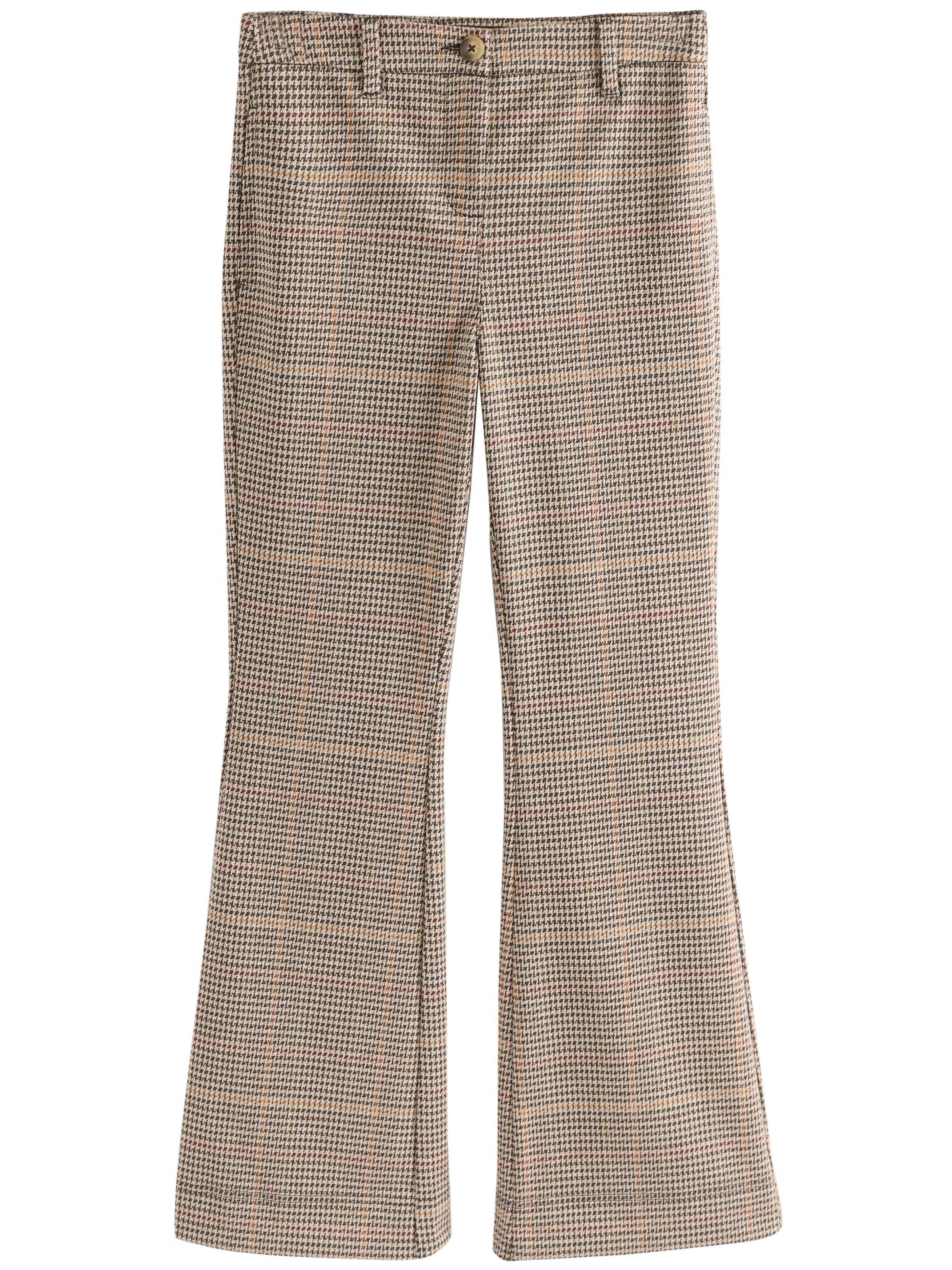 Next Буткат Штаны в Коричневый: спереди