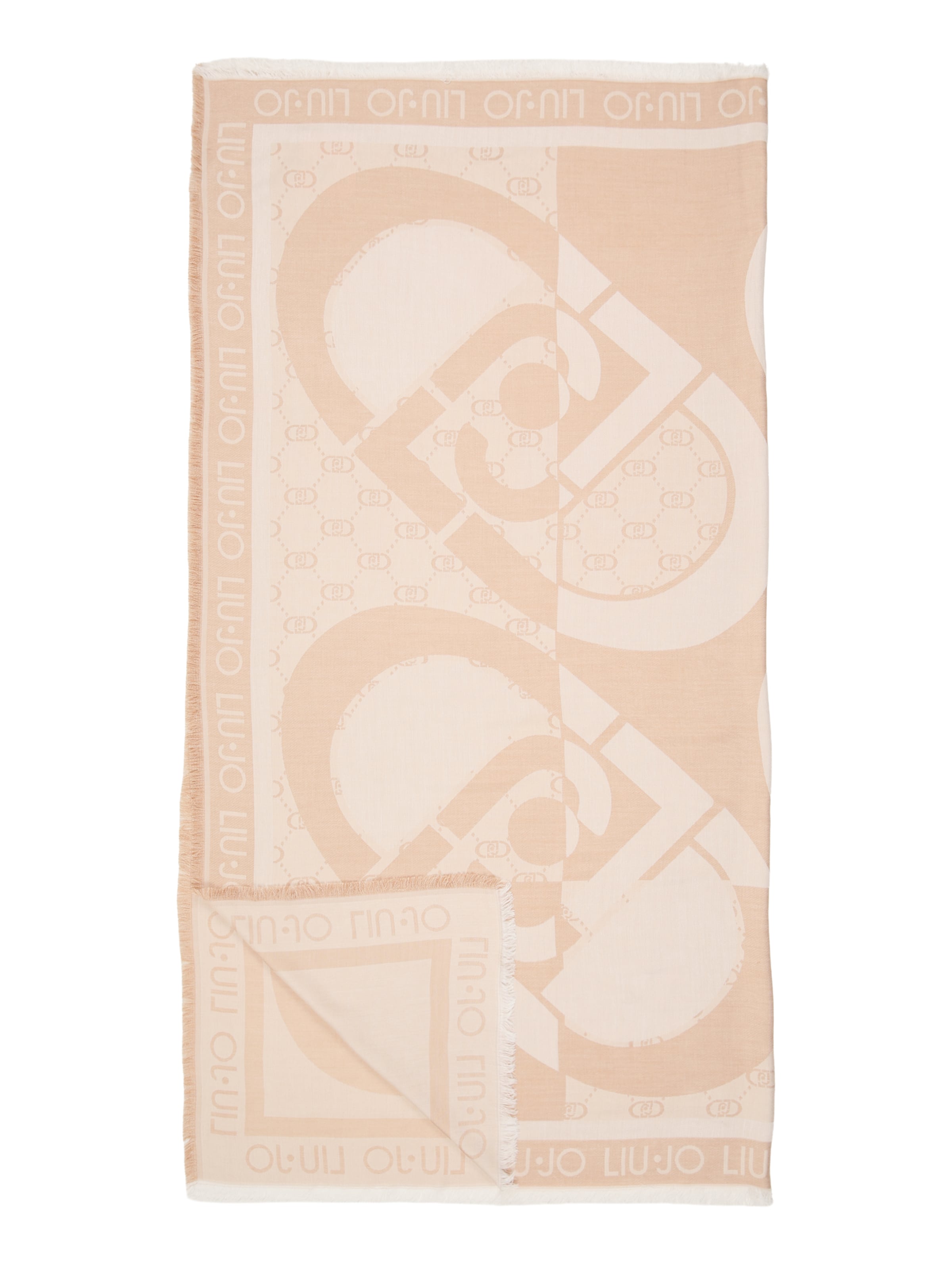 Liu Jo Sjaal in Beige: voorkant