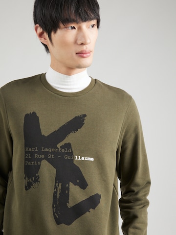 Karl Lagerfeld Sweatshirt in Grün