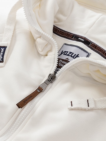 yazubi Sweatjacke 'Jacob'‌‌‌‌‌‌‌ in Weiß