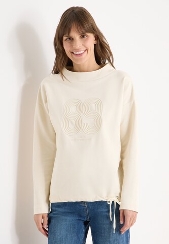 CECIL Sweatshirt in Beige: Vorderseite