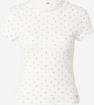 balta LEVI'S ® Marškinėliai 'DRY GOODS': priekis